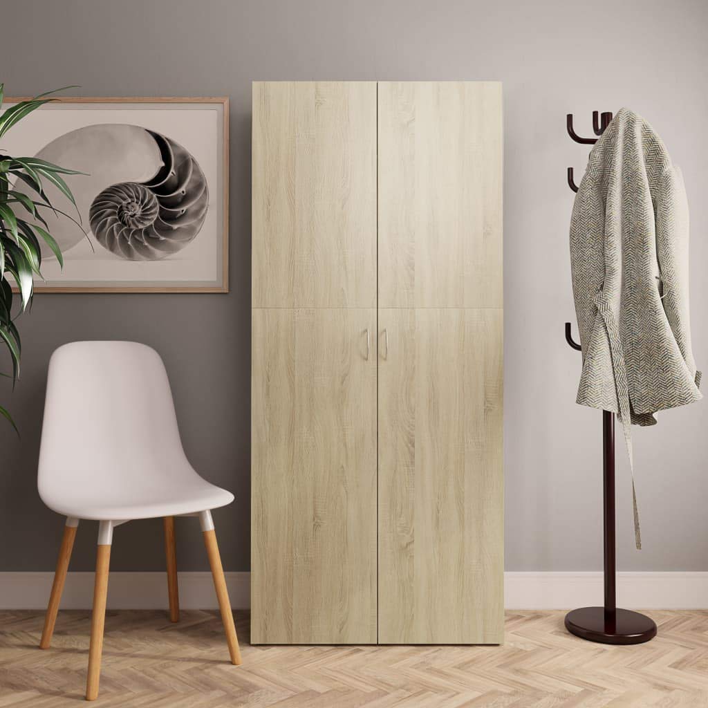 SOONHUA 6-Tier Shoe Cabinet with Doors - Wooden Shoe Storage Organizer for Entryway, Hallway & Closet - 31.5