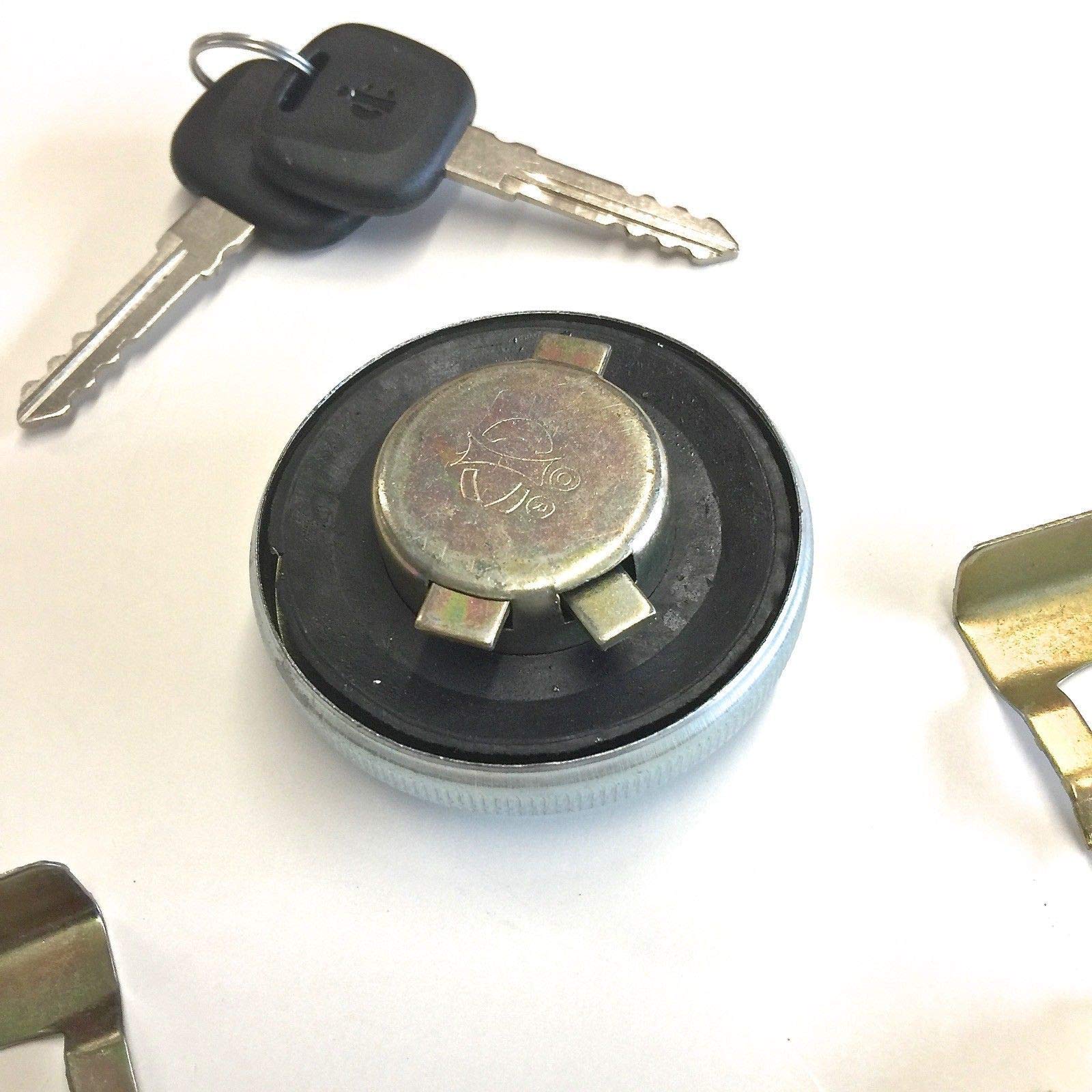Samurai Lock Set for Driver & Passenger Doors, Glove Box & Gas Cap - Compatible with 1985-1995 Models | Secure Vehicle Accessories for Off-Roading & Classic Car Restoration
