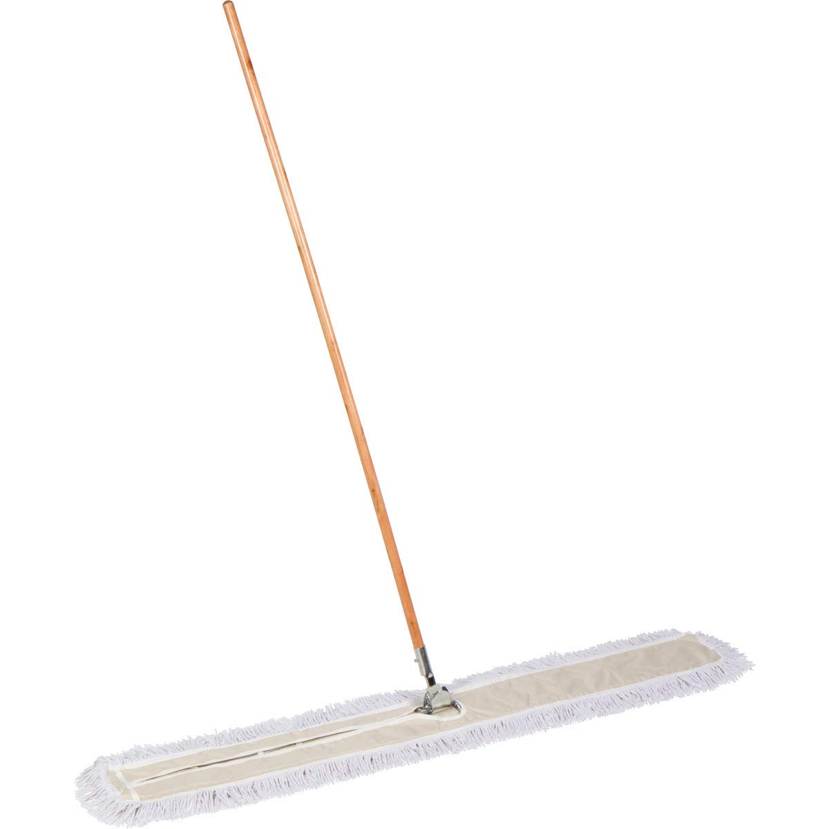 60 Inch Dust Mop with Wood Handle & Refill Bundle - 2 Mop Sets & 2 Refills for Hardwood Floors, Tile & Laminate Cleaning