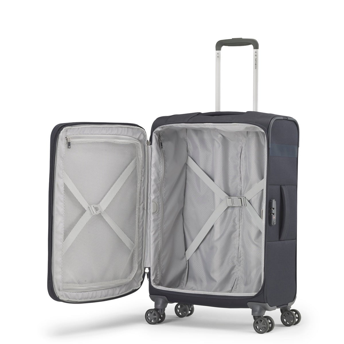 Samsonite Rhapsody Superlite Spinner 3-Piece Luggage Set - Lightweight Expandable Suitcase with 360° Wheels for Business Travel & Family Vacations