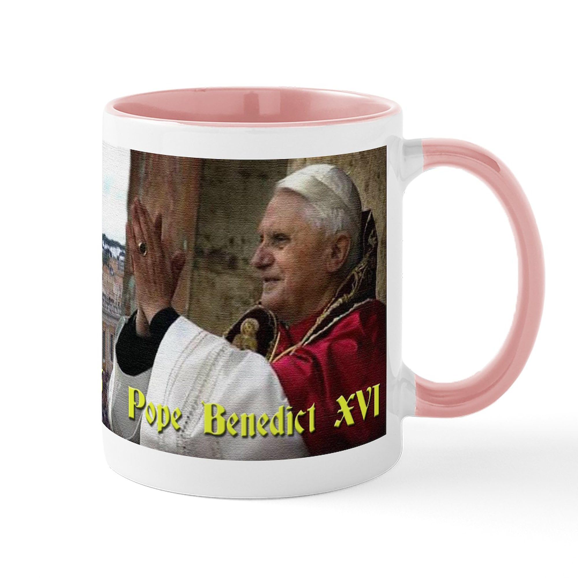 Pope Benedict XVI 11 oz Ceramic Coffee Mug (325 ml) - Perfect for Catholic Gifts, Religious Collectors & Coffee Lovers - Ideal for Home, Office & Church Use