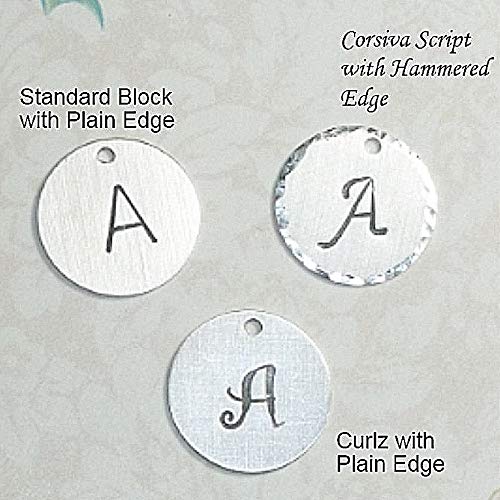 Personalized Sterling Silver Soccer Charm Necklace - Custom Initial Pendant for Women & Girls - Perfect Gift for Soccer Lovers, Players & Fans (Game Day, Birthday, Graduation)