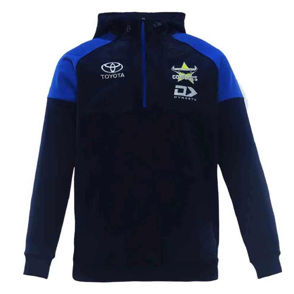 North Queensland Cowboys 2024 Quarter Zip Hoodie for Youth - Comfortable & Stylish Pullover for School, Sports & Outdoor Activities