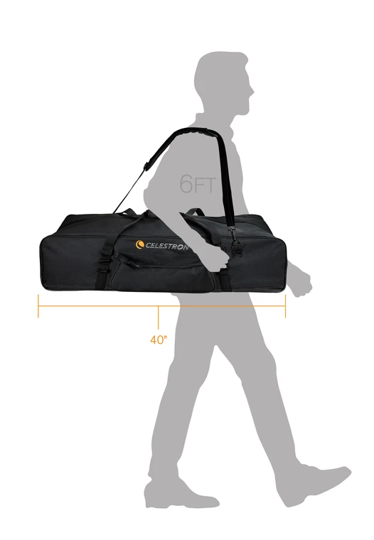 40 Telescope Bag (94025) - Waterproof & Durable Carrying Case for Astronomy, Travel, and Outdoor Adventures - Perfect for Telescopes, Binoculars, and Camera Equipment