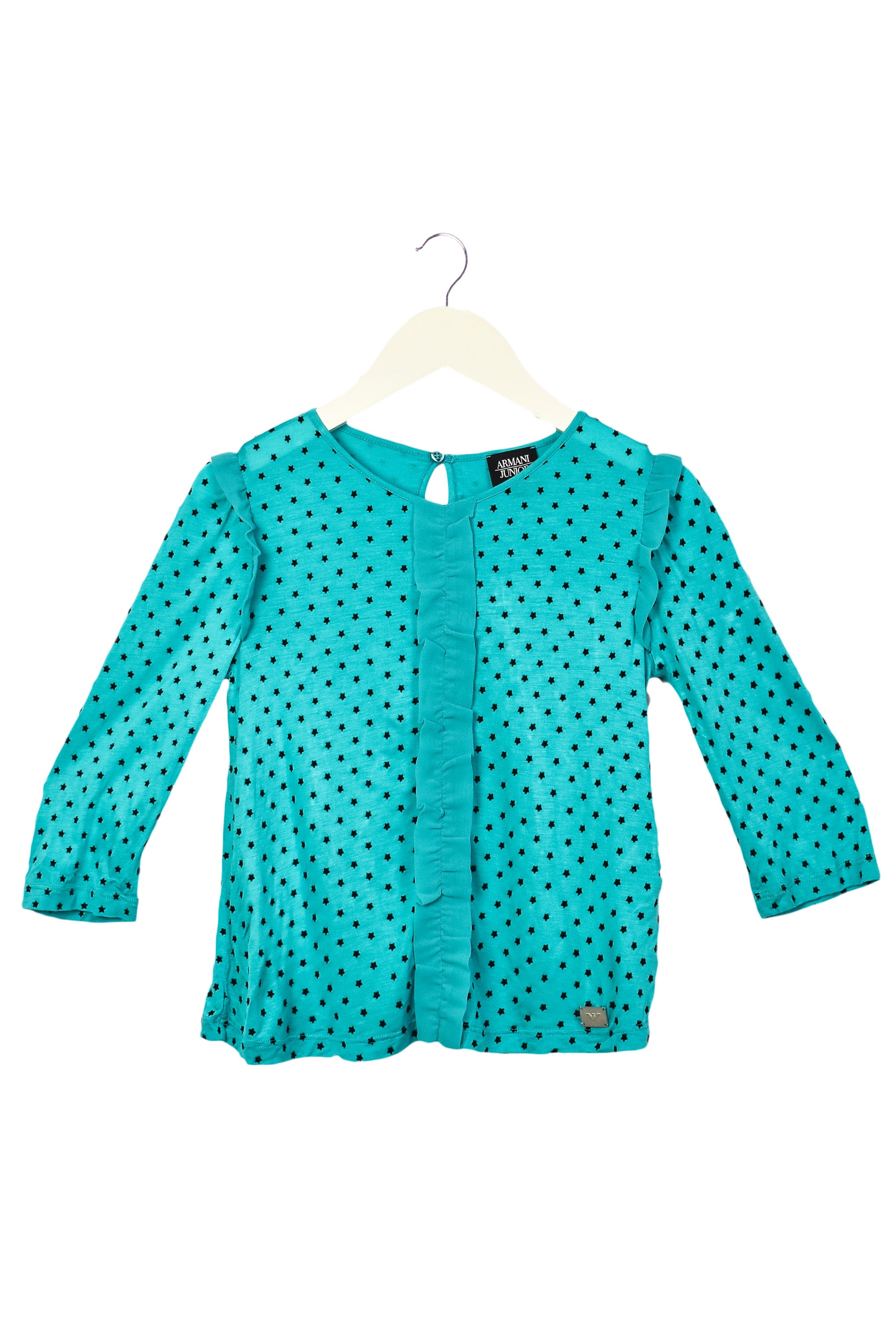 Armani Kids Top for Girls Size 6T - Stylish and Comfortable Blouse for School, Parties & Everyday Wear