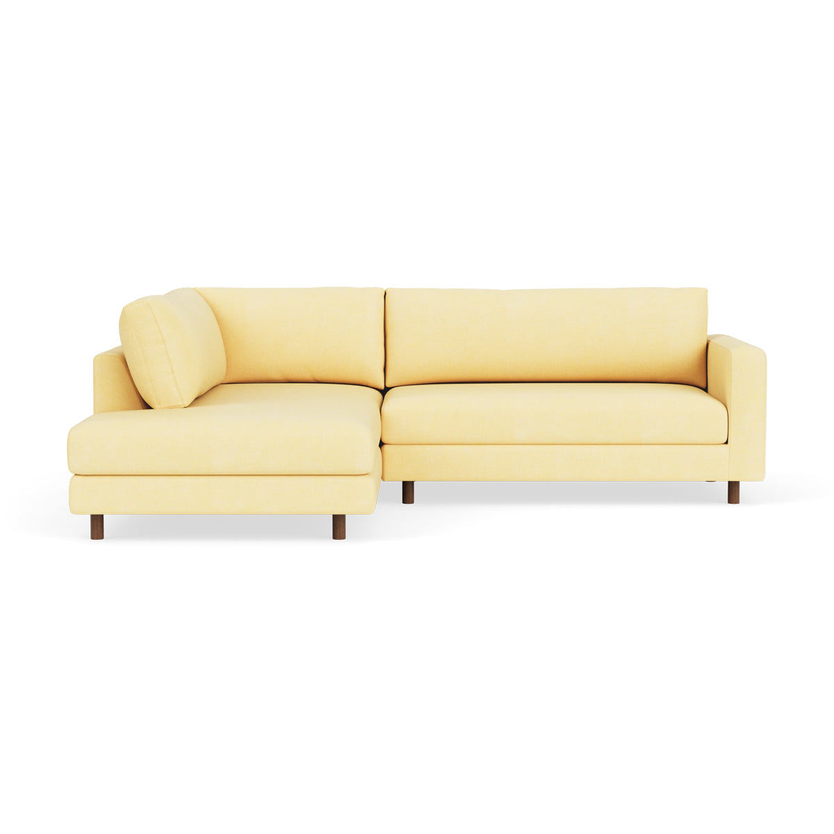 Douglas Fabric Left Corner Sofa - Modern L-Shaped Sectional Couch for Living Room, Lounge & Small Spaces | Comfortable & Stylish Home Furniture