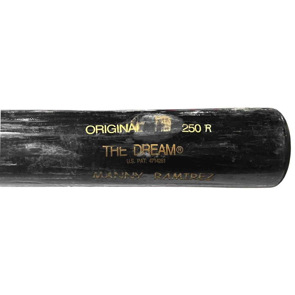 Authentic Manny Ramirez Game Used Baseball Bat - Cleveland Indians Memorabilia with JT Sports COA - Perfect for Sports Collectors & Fans, Home Decor, Man Cave Display