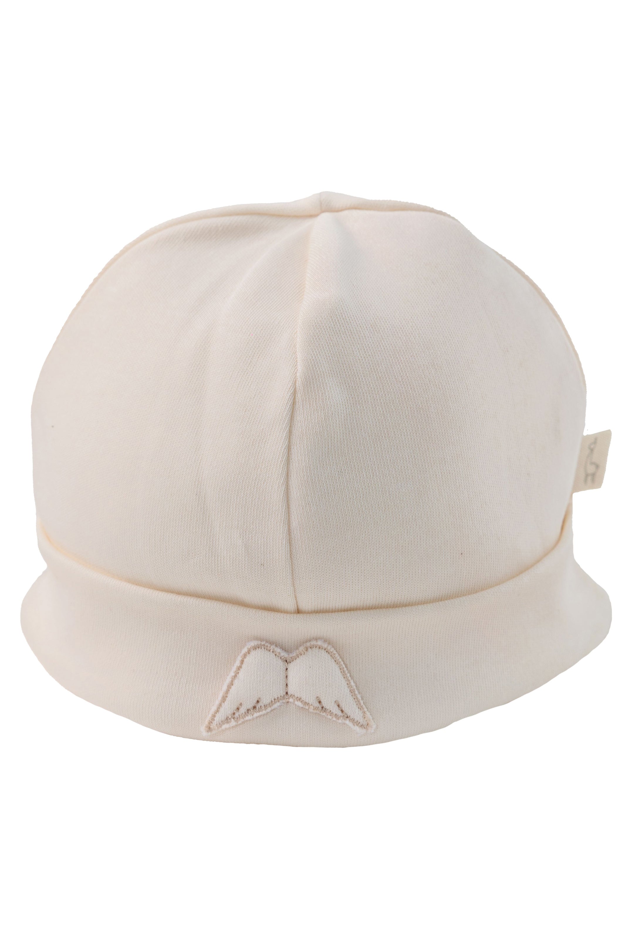 Angel Wing Cotton Beanie Hat for Women - Soft Winter Knit Hat with Embroidered Wings - Cozy Slouchy Beanie for Cold Weather, Outdoor Activities, and Fashion Accessories