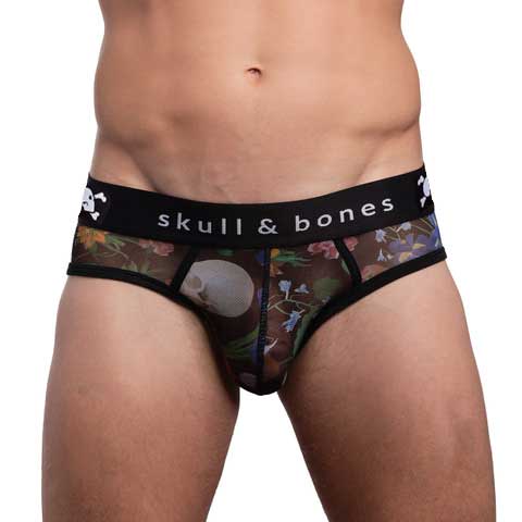 Dutch Floral Mesh Brief - Elegant Lace Underwear for Women, Comfortable & Breathable Panties - Perfect for Daily Wear, Date Nights & Special Occasions