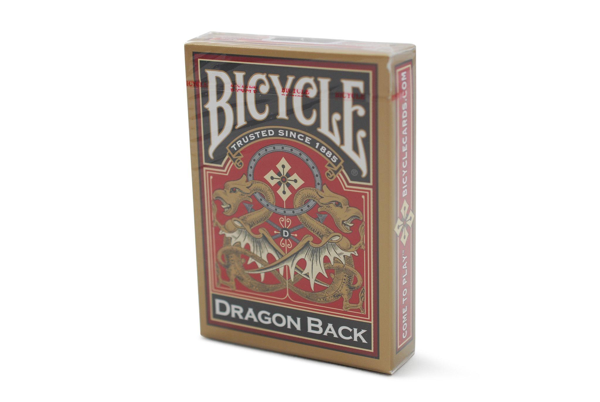 Bicycle® Gold Dragon Back Playing Cards - Premium Quality Poker Cards for Magic Tricks, Cardistry, and Casino Games | Perfect for Professional Magicians, Card Enthusiasts, and Home Entertainment