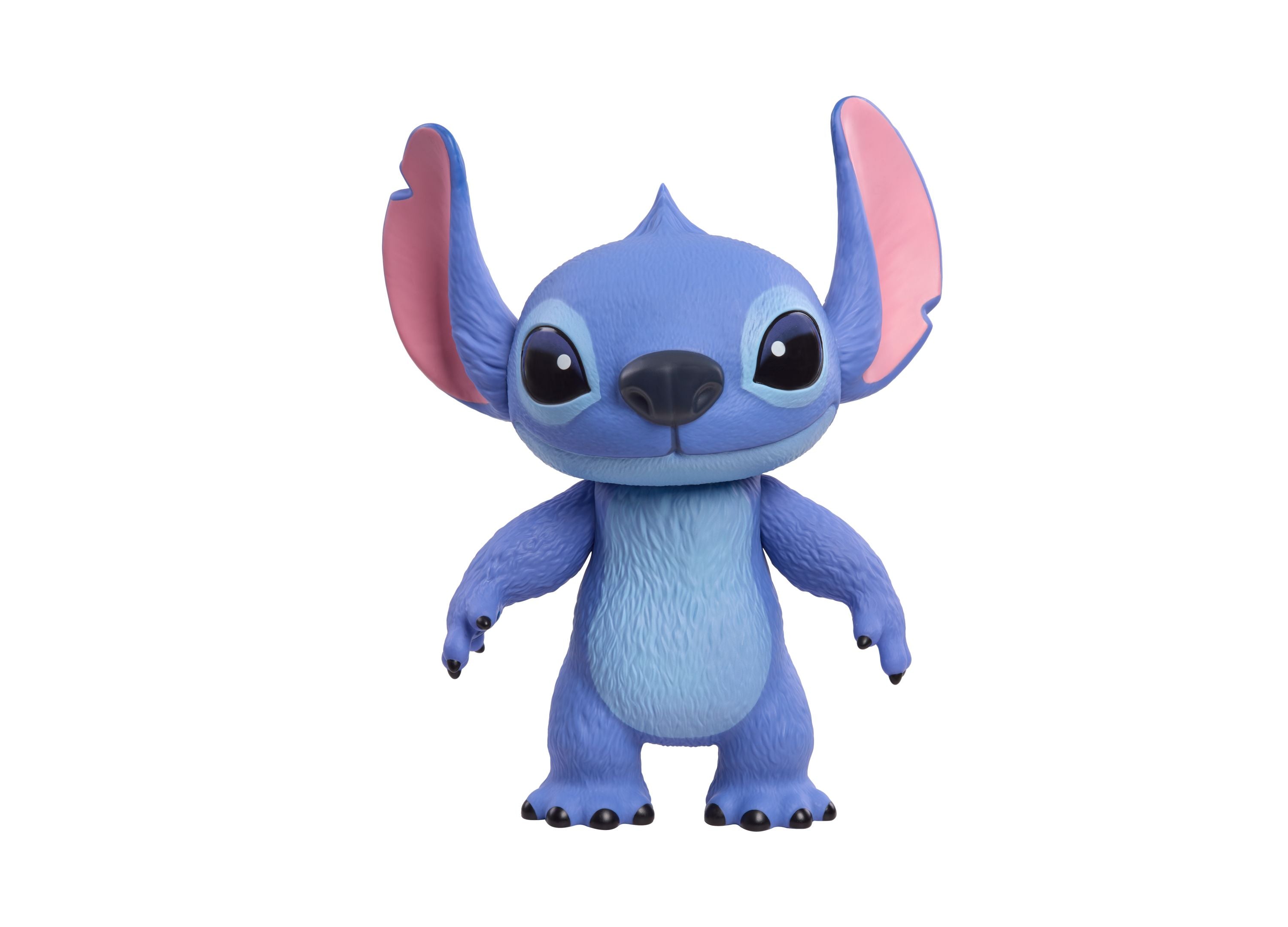 Disney Stitch 14 Inch Poseable Vinyl Figure - Live Action Lilo & Stitch Collectible Toy for Kids & Adults - Perfect for Display, Gifts, and Anime Collections