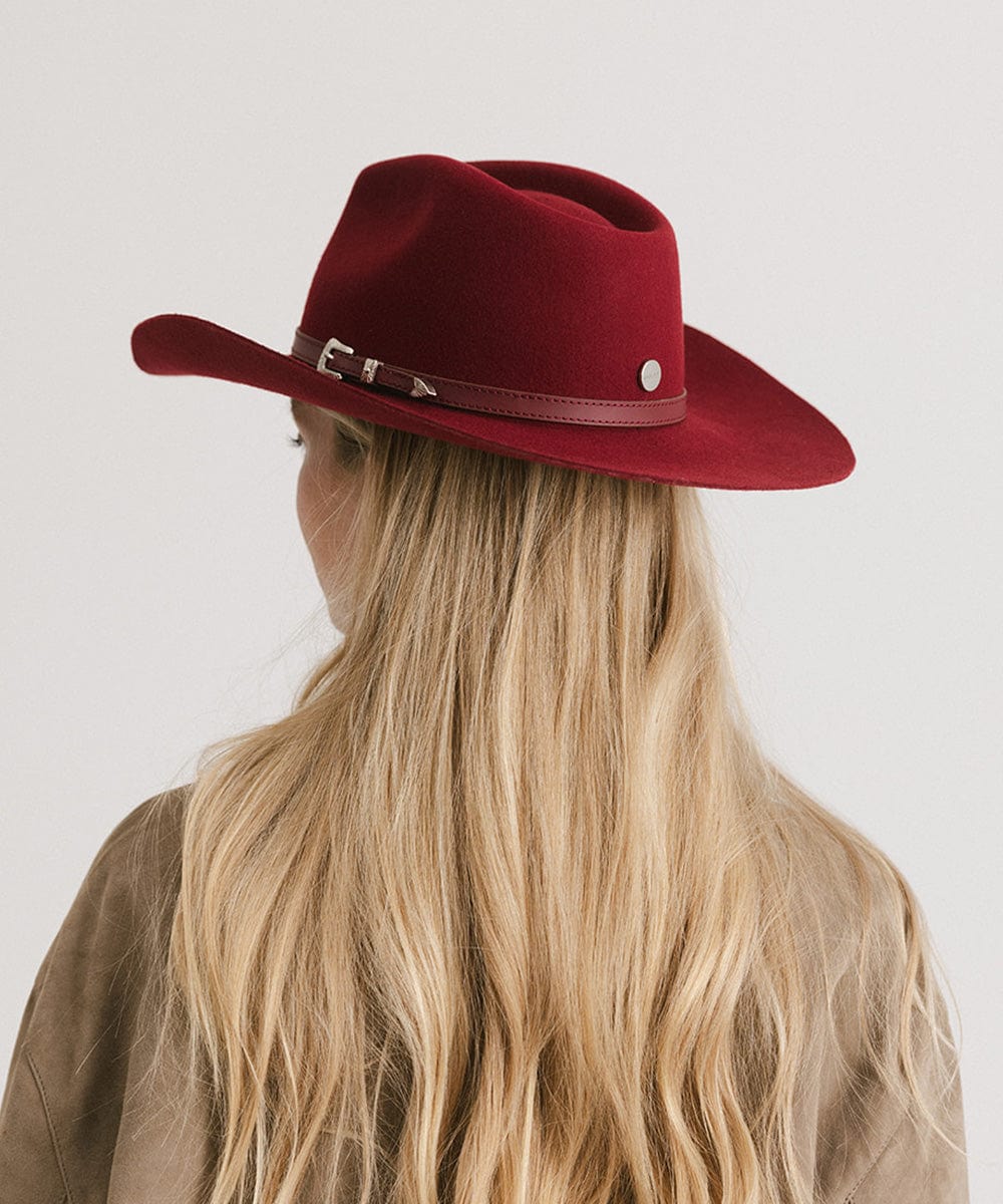 Dean Rancher Cowboy Hat for Men - Genuine Leather Western Cowboy Hat with Adjustable Chin Strap - Perfect for Rodeo, Horse Riding, and Outdoor Adventures