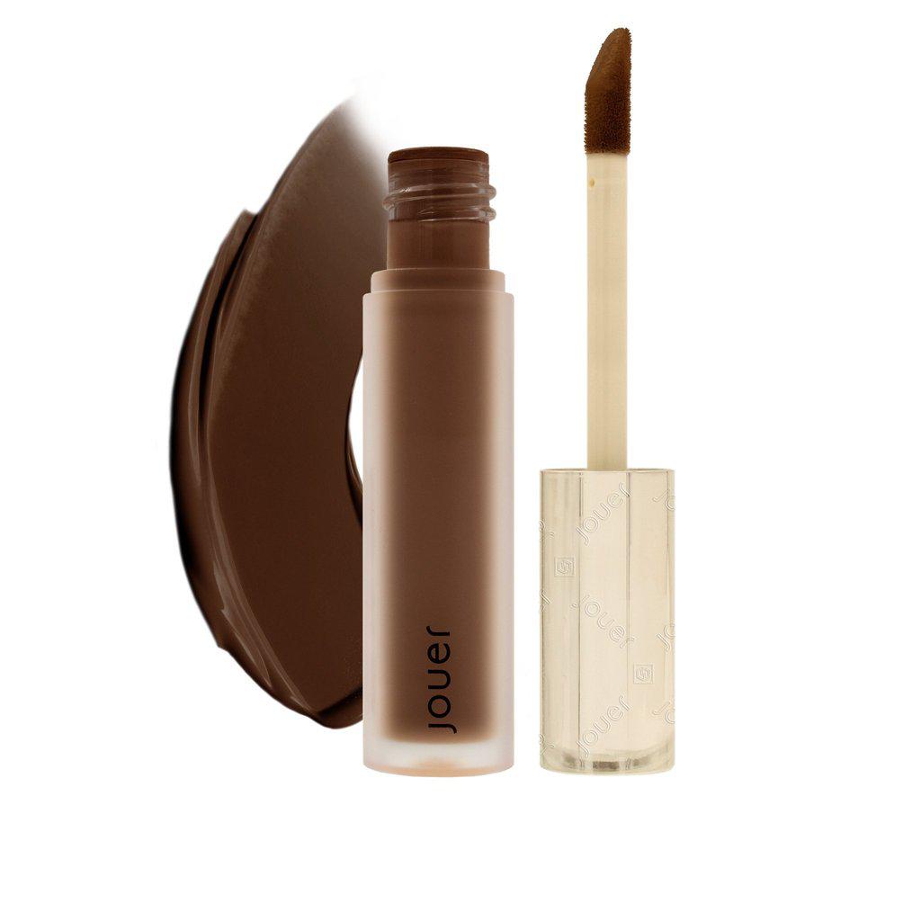 Jouer Essential High Coverage Liquid Concealer - Full Coverage, Long-Lasting, Vegan & Cruelty-Free | Perfect for Dark Circles, Blemishes & Under Eye Brightening