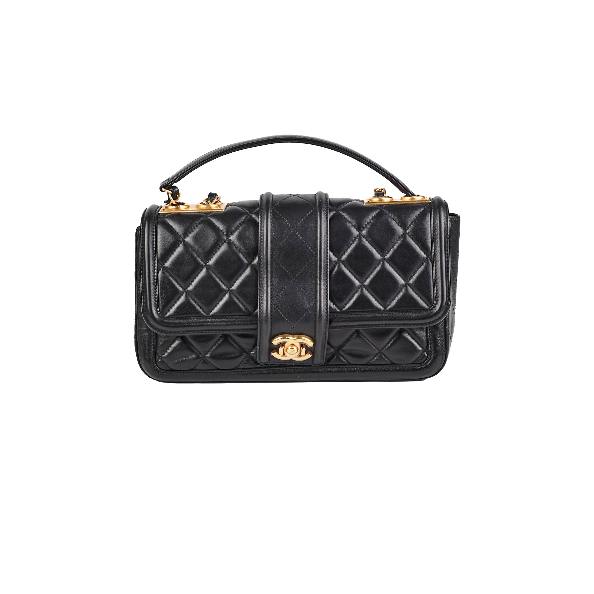 Chanel Black Seasonal Flap Bag - Luxury Designer Handbag for Women | Perfect for Evening Parties, Date Nights & Special Occasions