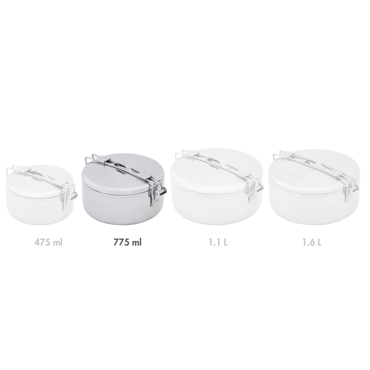 Alpine™ Stowaway Pots - Lightweight Camping Cookware Set for Backpacking, Hiking & Outdoor Adventures - Compact Nesting Design for Easy Storage & Travel