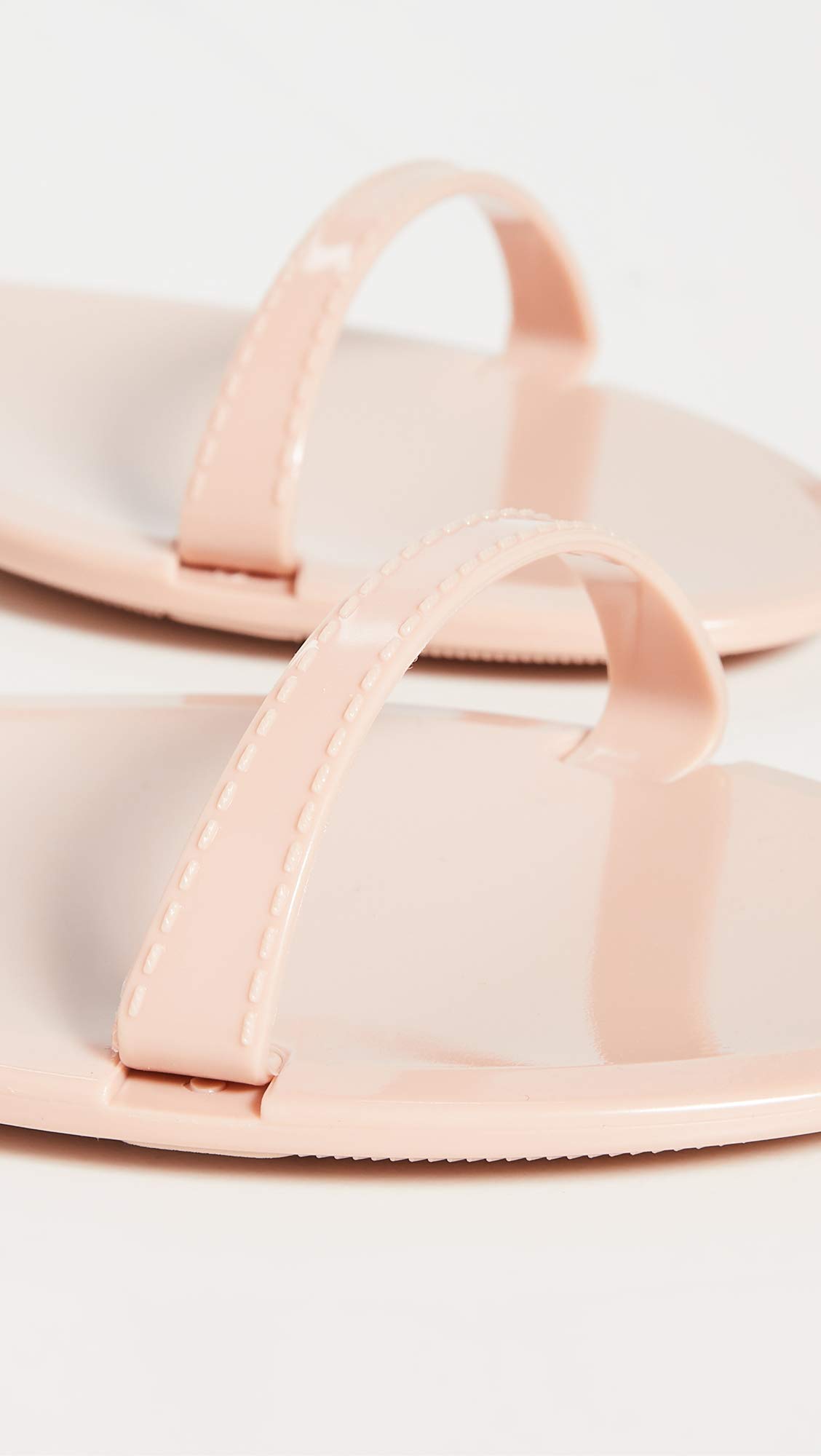 Stuart Weitzman Women's Sawyer Slide Sandals - Comfortable Leather Slides for Women, Summer Casual Shoes for Beach, Pool, and Vacation Outfits