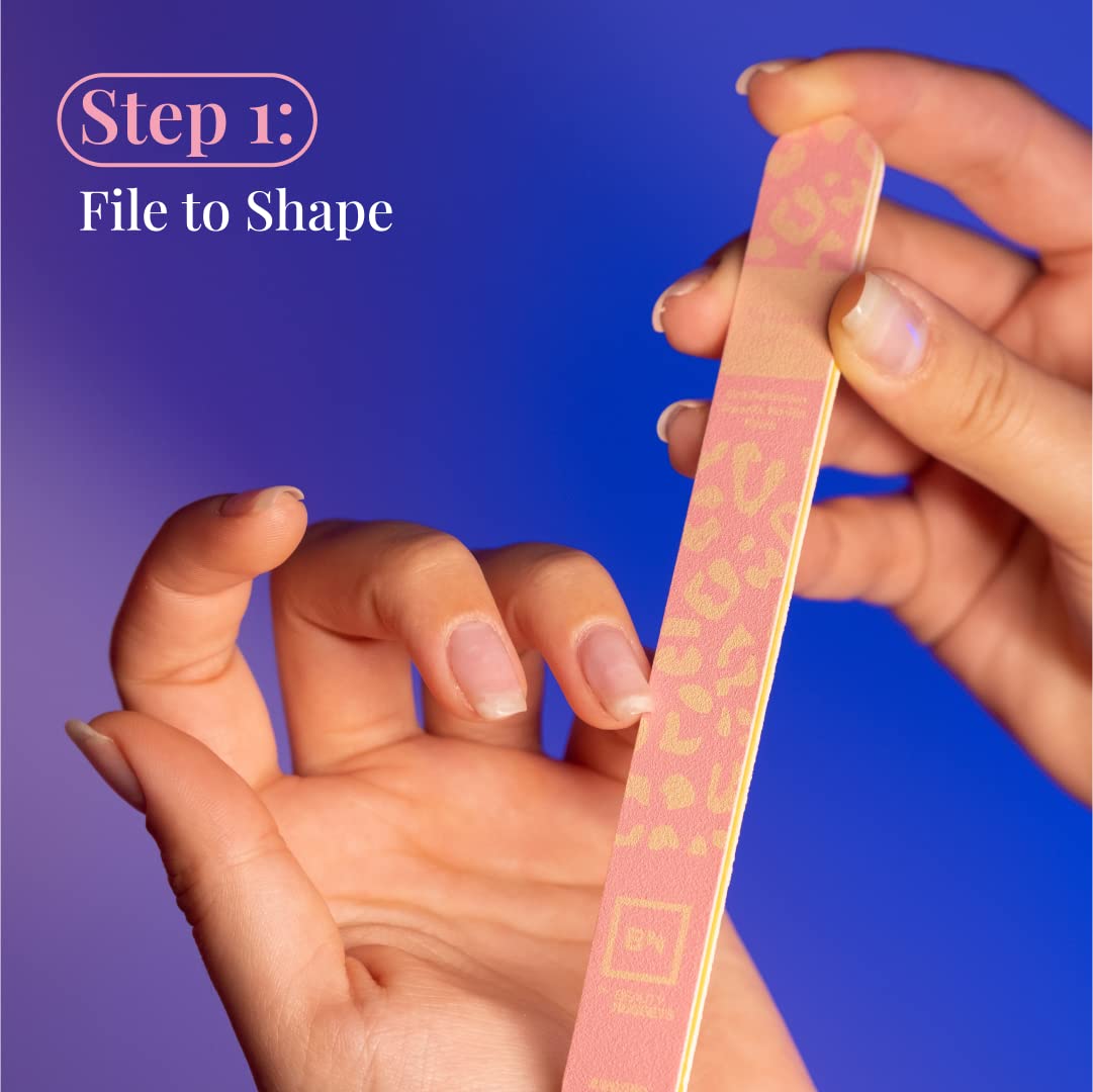 Professional 3-Way Nail Buffing Block with 120/180 Grit Nail File - Ultimate Shine for Smooth & Glossy Nails - Perfect Manicure Kit for Home Salon, Nail Art, and DIY Nail Care