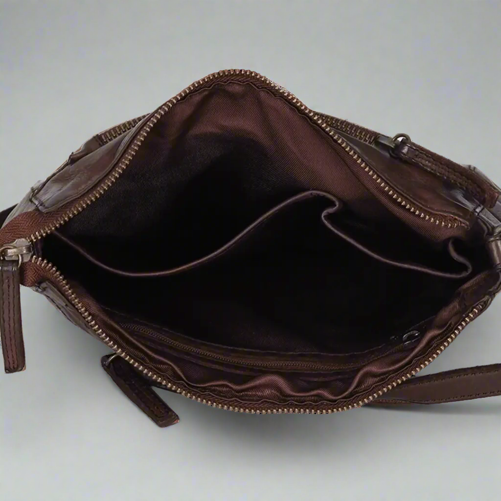 MET Crossbody Organizer Leather Bag for Women - Slim RFID Blocking Wallet Purse with Multiple Card Slots - Perfect for Travel, Shopping & Everyday Use