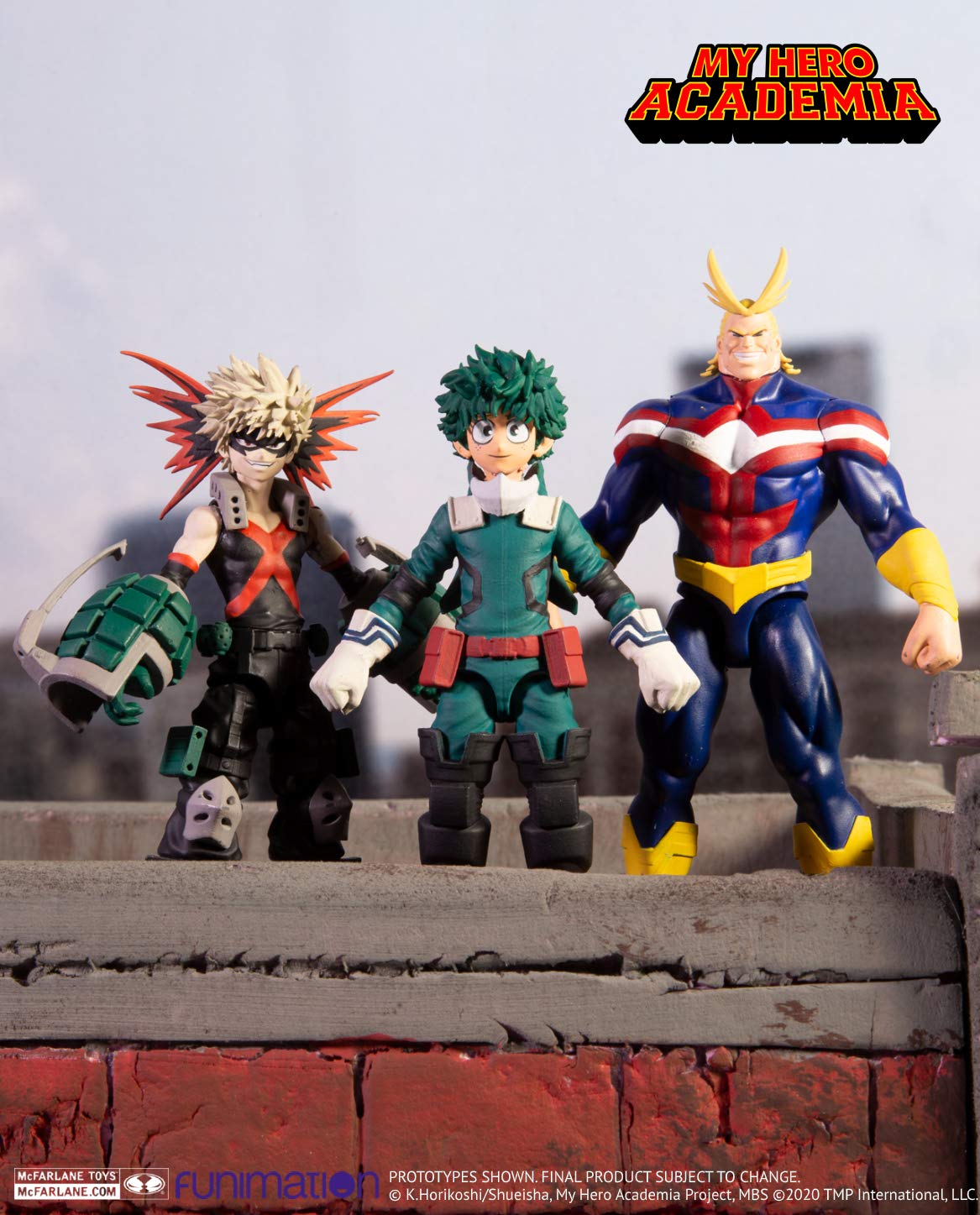 McFarlane Toys My Hero Academia 5-Inch Action Figures Set - Collectible Anime Character Statues for Fans | Perfect for Display, Gifts, and Anime Collections