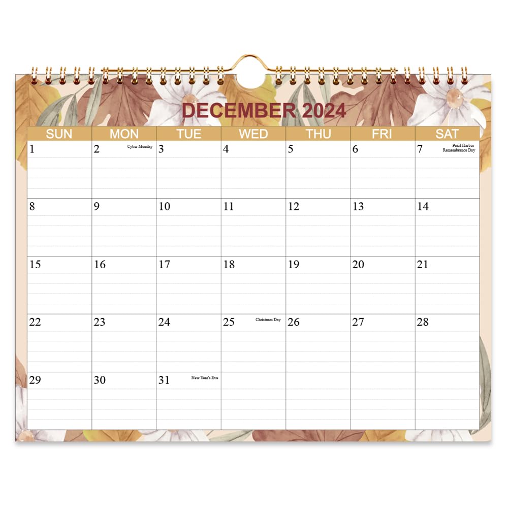 2025-2026 Wall Calendar | 18 Month Planner from January 2025 to June 2026 | Premium Thick Paper | 8.5