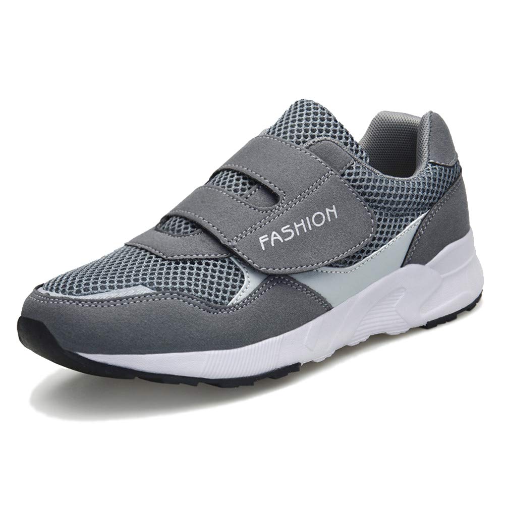 **Leader Show Women's Comfortable Non-Slip Walking Shoes – Lightweight Hook & Loop Sneakers for Elderly & Casual Wear – Perfect for Walking, Travel & Daily Errands**