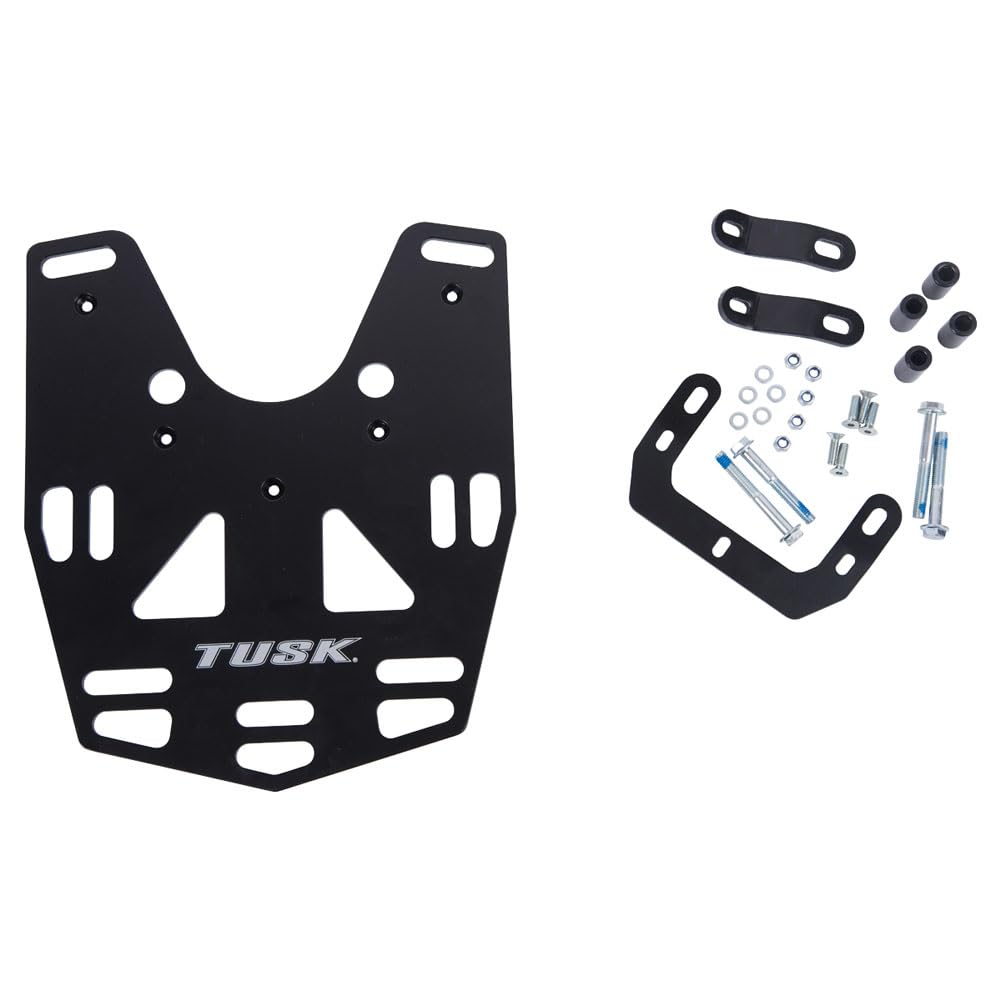 Tusk Top Rack - Premium Motorcycle Luggage Rack for Adventure & Touring Bikes | Durable Aluminum Construction | Perfect for Long-Distance Travel & Off-Road Adventures