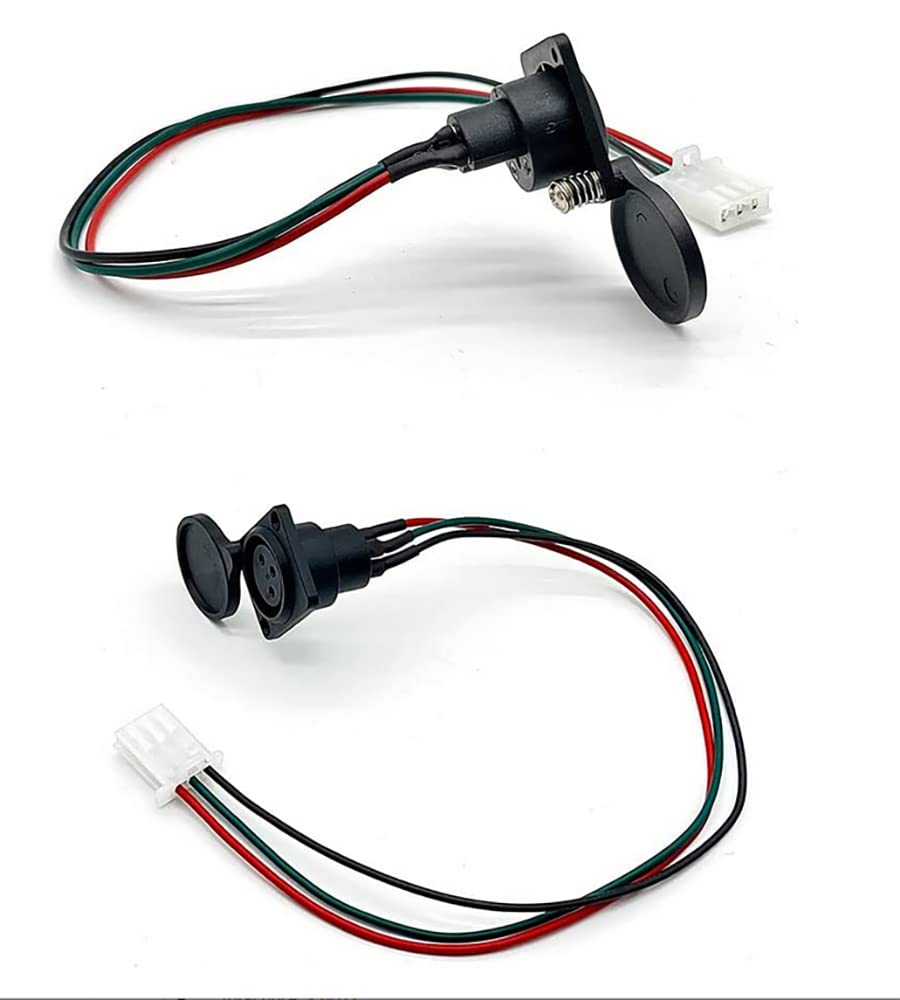 Felixstory Electric Scooter & Hoverboard Charger - Standard 3-Prong XLR Connector with Protective Cover - Compatible with Hovertrax, Swagtron & Most XLR Terminal Hoverboards - Perfect for Commuting, Campus Travel & Outdoor Adventures