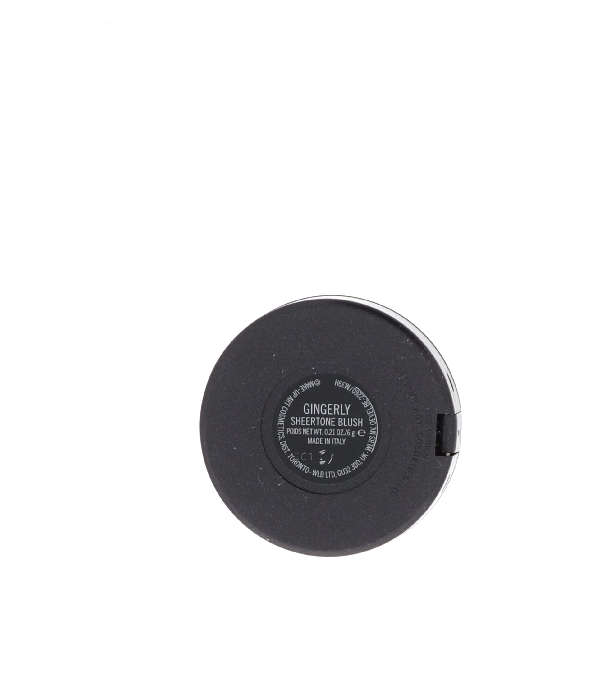 MAC Sheertone Blush in Gingerly - 6g/0.21oz Soft Pink Powder Blush for Natural Flush | Perfect for Everyday Wear & Special Occasions