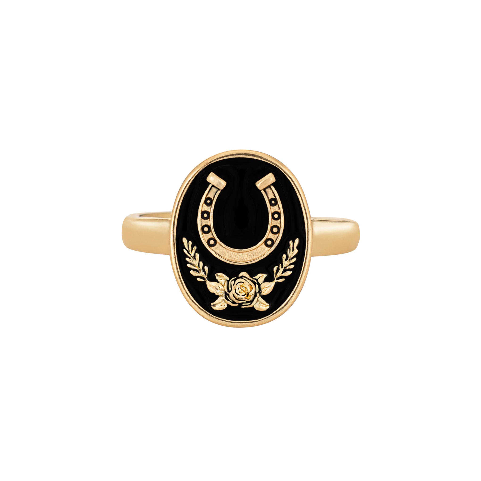 Lucky Horseshoe Ring for Women - Sterling Silver Horseshoe Jewelry for Good Luck & Protection - Perfect for Gifts, Birthdays & Everyday Wear
