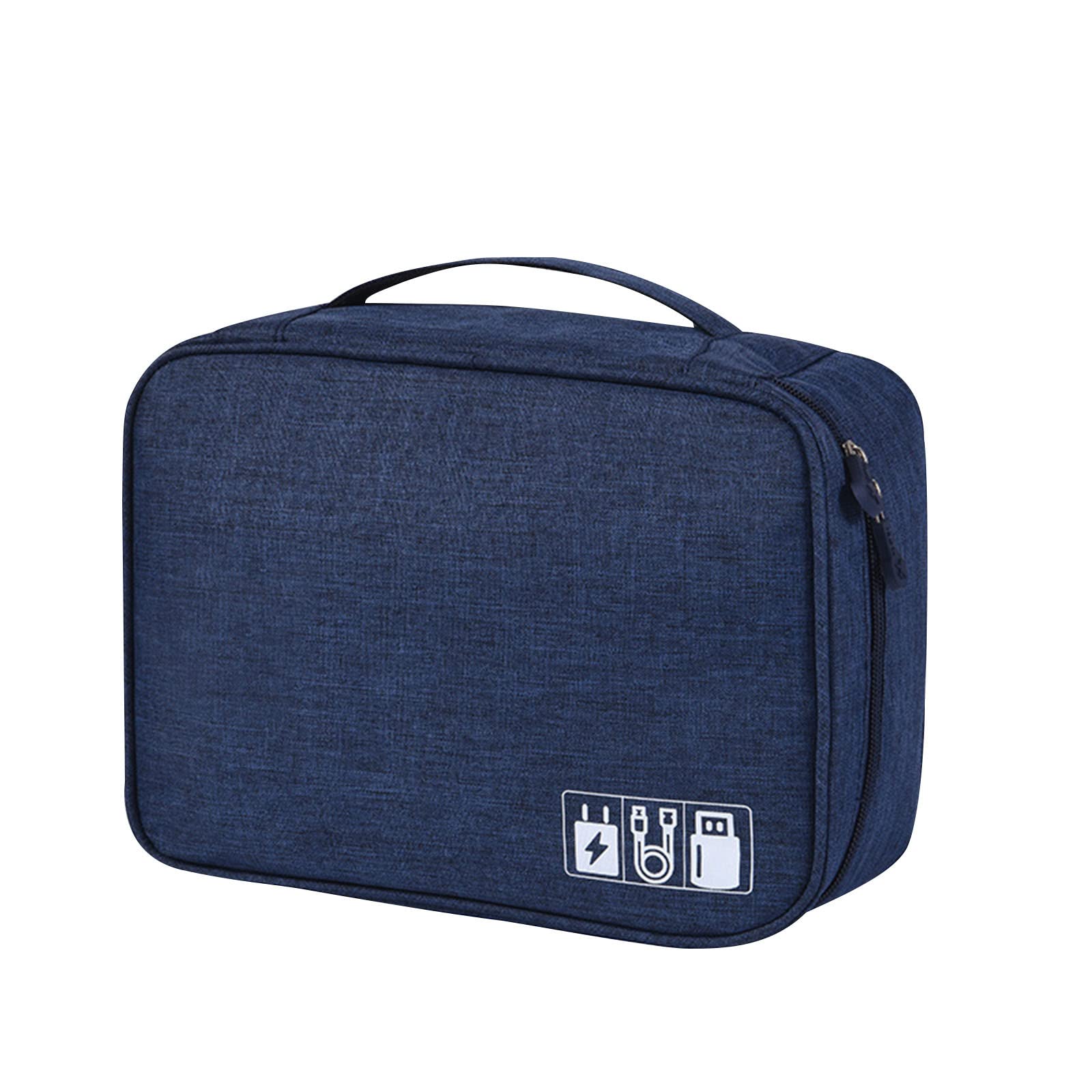 3# VR Digital Bag - Multi-Function Data Cable Organizer & Mobile Power Bank Storage Pouch - Perfect for VR Headsets, Travel & Tech Accessories Organization