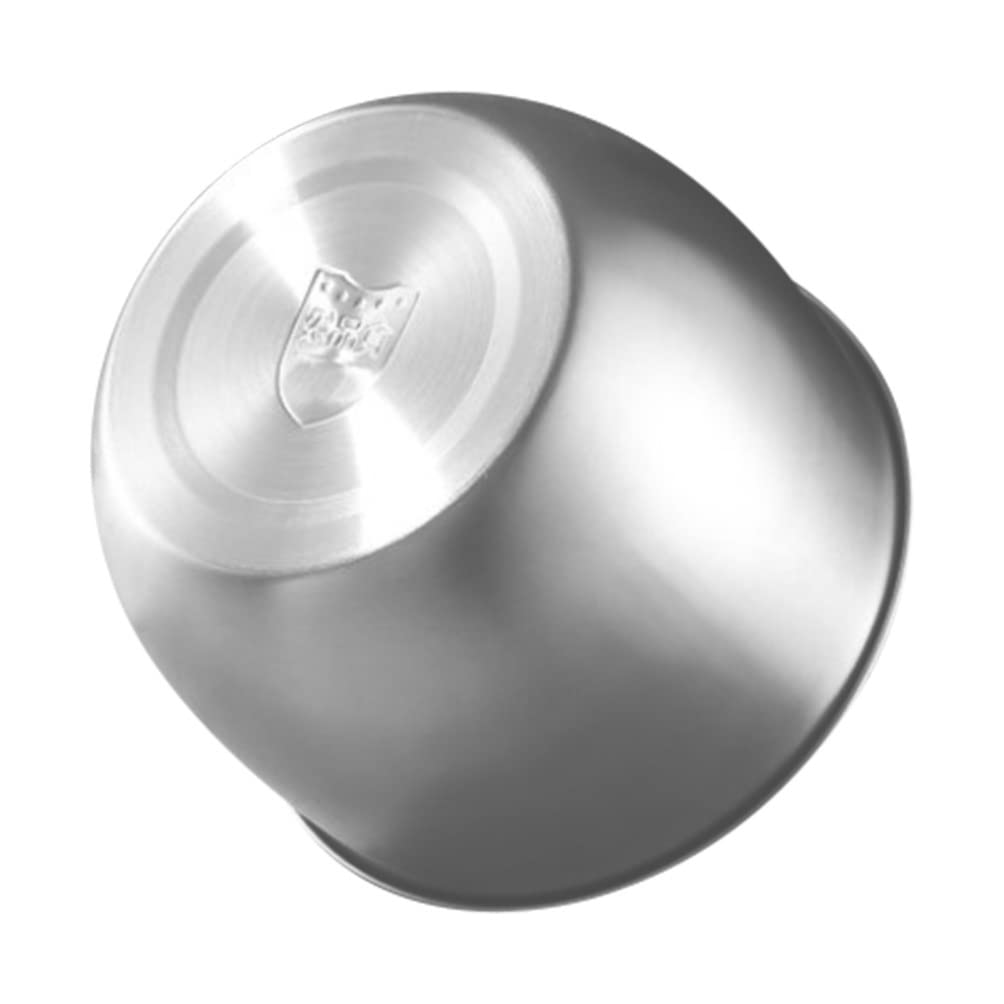 Premium Stainless Steel Mixing Bowl Set - 19cm Deep Metal Salad, Egg, Bacon Grease & Ghee Keeper for Cooking, Baking & Food Prep | Durable Kitchen Essential for Home Chefs & Bakers