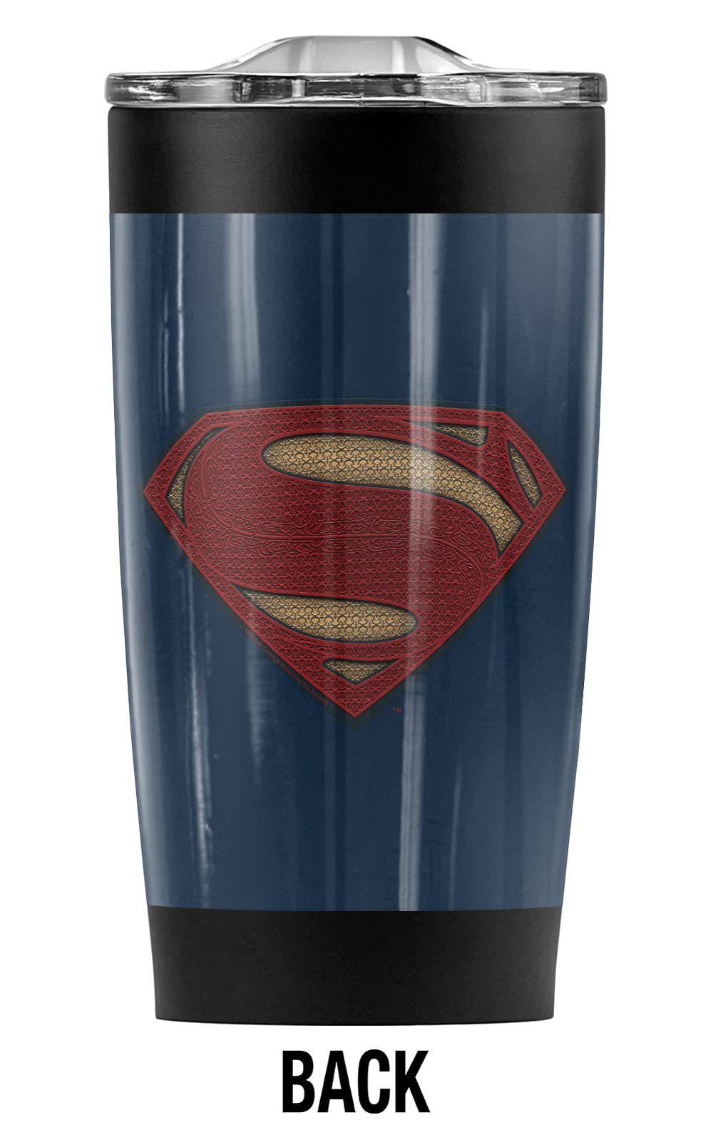 Batman vs Superman Stainless Steel Tumbler 20oz - Vacuum Insulated Travel Mug with Leakproof Lid - Keeps Drinks Hot/Cold for Hours - Perfect for Coffee, Tea, Iced Beverages - Ideal for Office, Commuting, Gym & Outdoor Activities