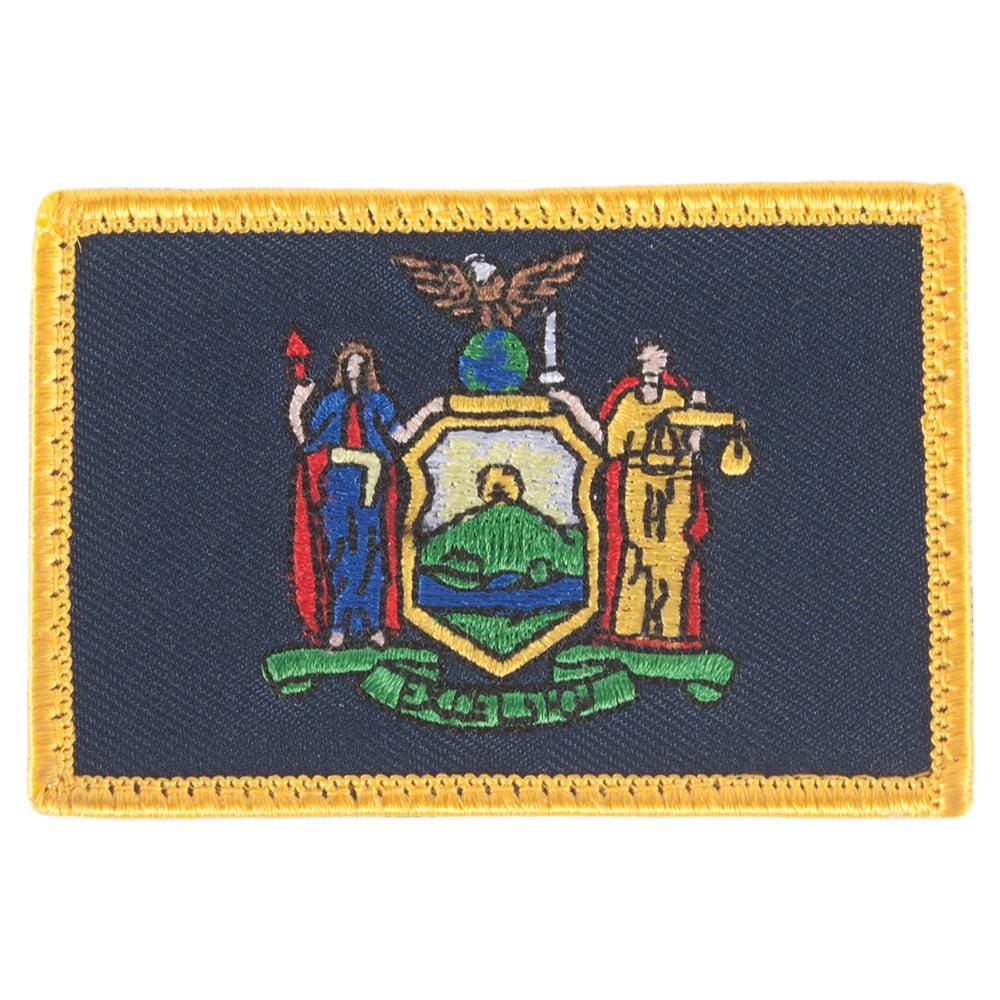 Custom Embroidered State, Country & Specialty Patches - Pack of 6 Iron-on or Sew-on Appliques for Jackets, Backpacks & Uniforms