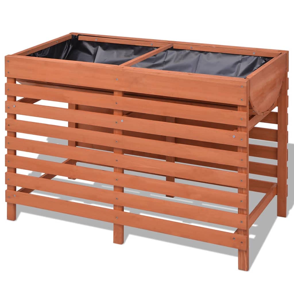 Raised Cedar Wood Garden Bed Planter Box - 39.3