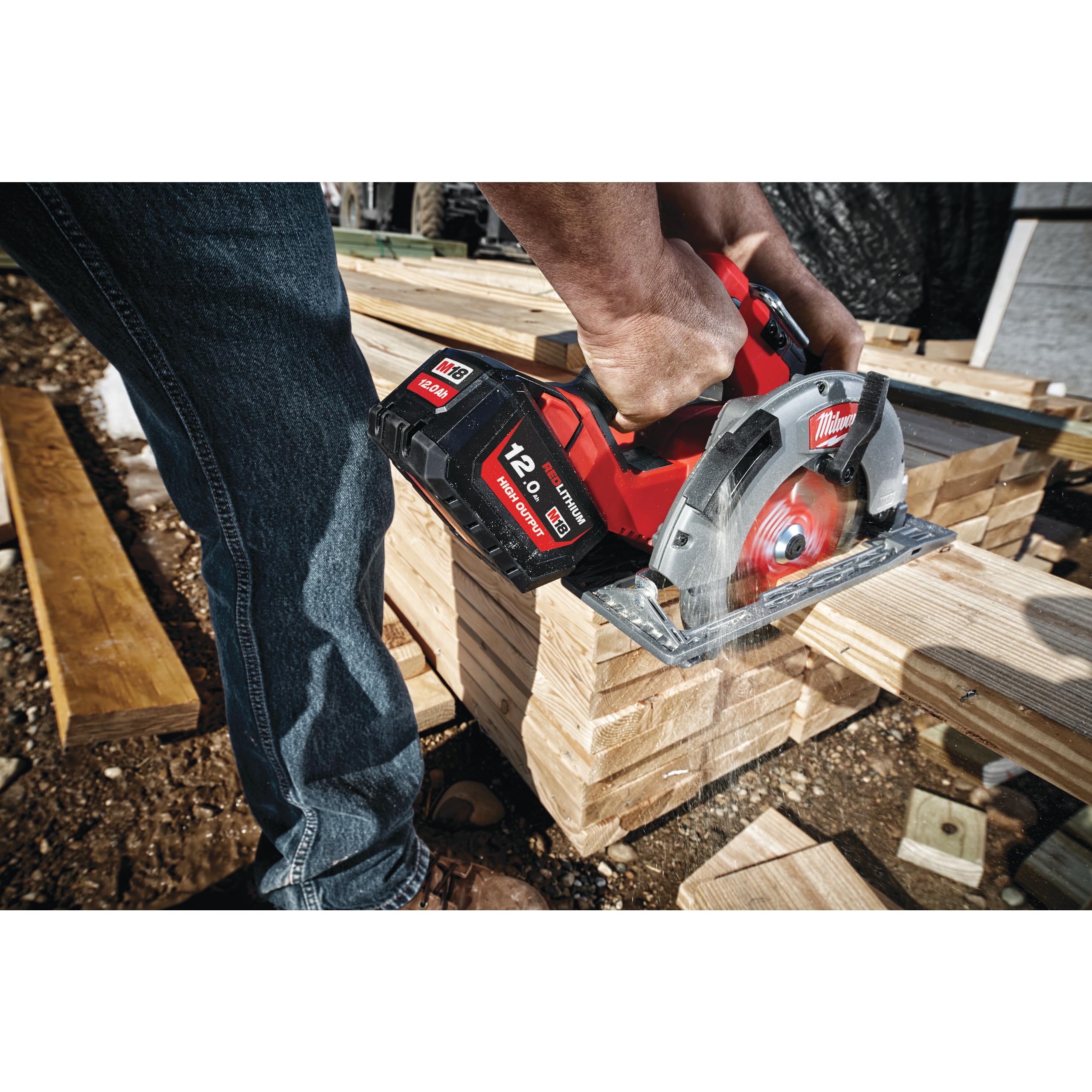 Milwaukee M18 HB12 12.0Ah High-Capacity Lithium-Ion Battery Pack - Power Tools, Outdoor Equipment & Job Site Use