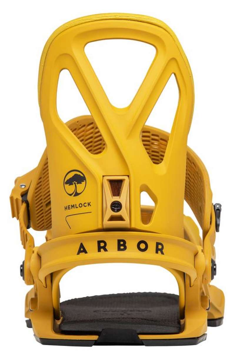 **Arbor Hemlock Snowboard Bindings 2021-2022 | High-Performance Snowboard Bindings for All-Mountain & Freestyle Riding | Perfect for Powder, Park & Backcountry Adventures**