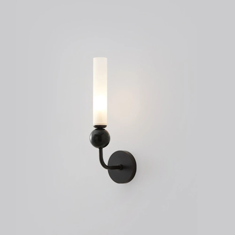 Elegant Marble Wall Lamp - Modern Home Decor Lighting for Living Room, Bedroom & Hallway | Dimmable LED Light Fixture with Adjustable Brightness