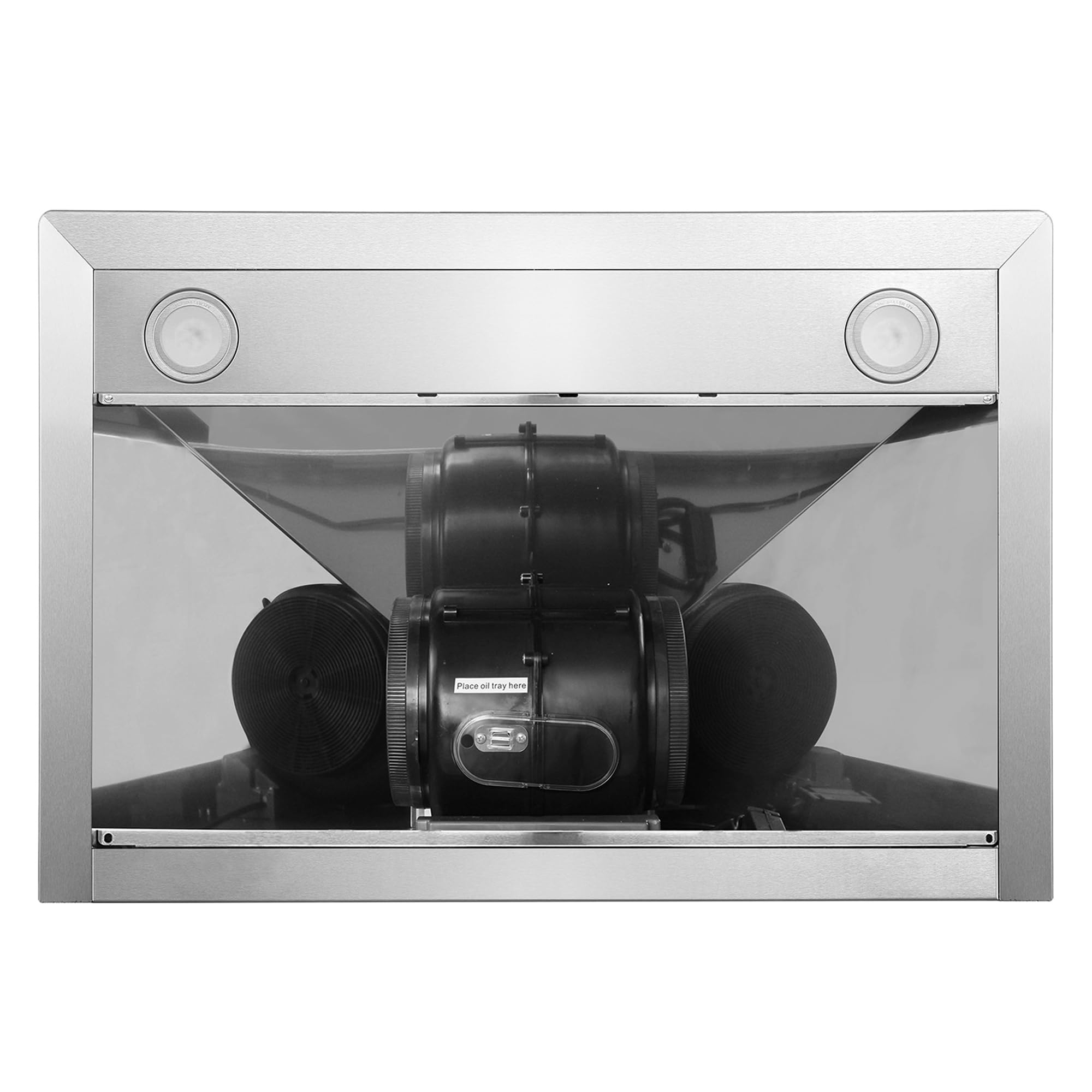 COSMO COS-63175S 30-inch Stainless Steel Wall Mount Range Hood - 380 CFM Ducted Ventilation with Touch Controls & LED Lights | Perfect for Modern Kitchens, Restaurants & Open-Concept Homes