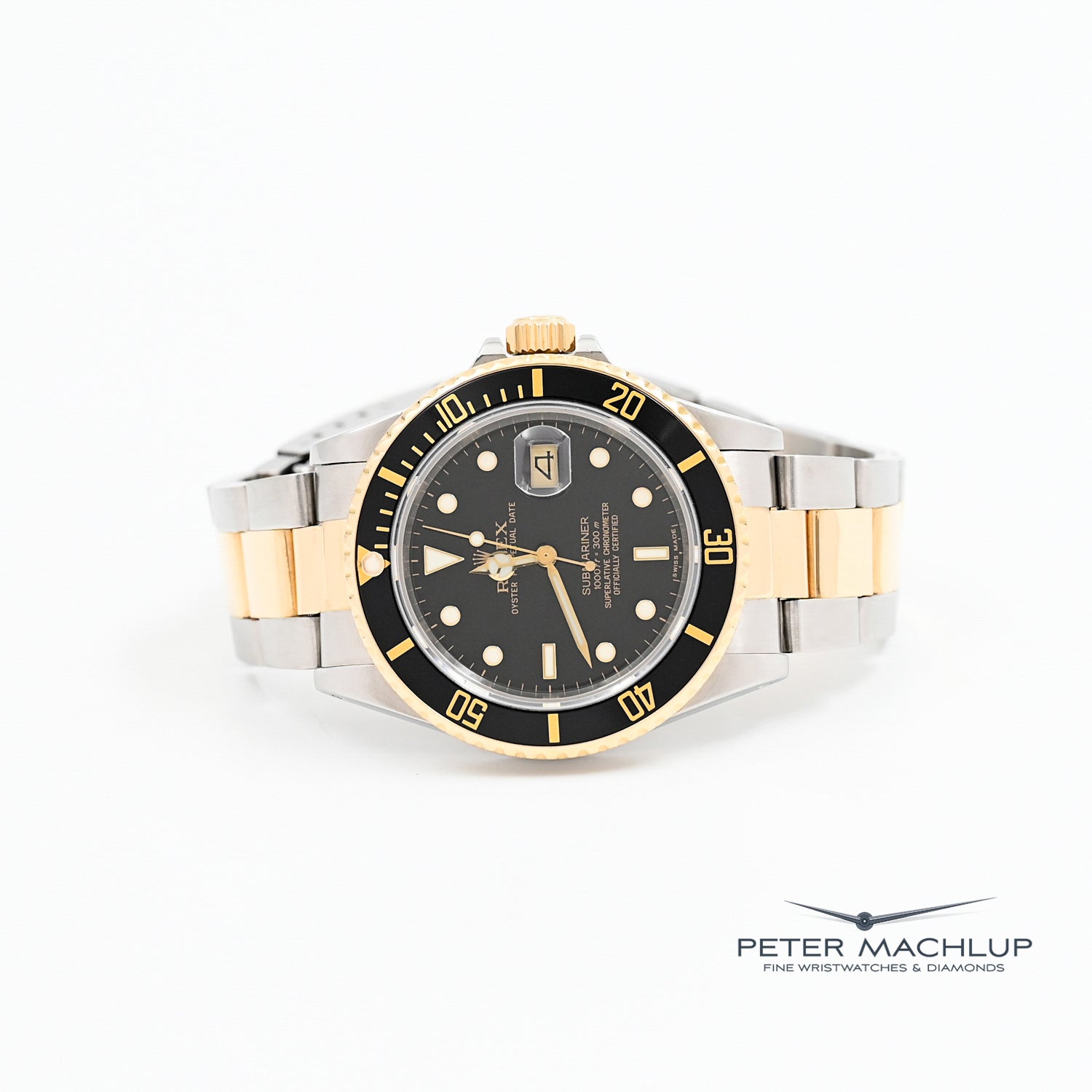 Vintage Rolex Submariner Date 40mm Men's Watch - 1986 Model - Luxury Diver Timepiece for Professional Scuba Diving & Everyday Wear
