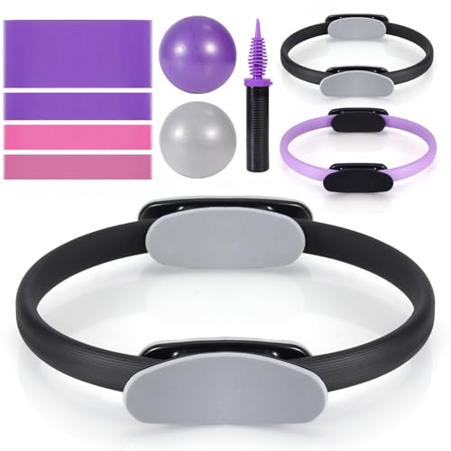 Black & Purple Ring Circle