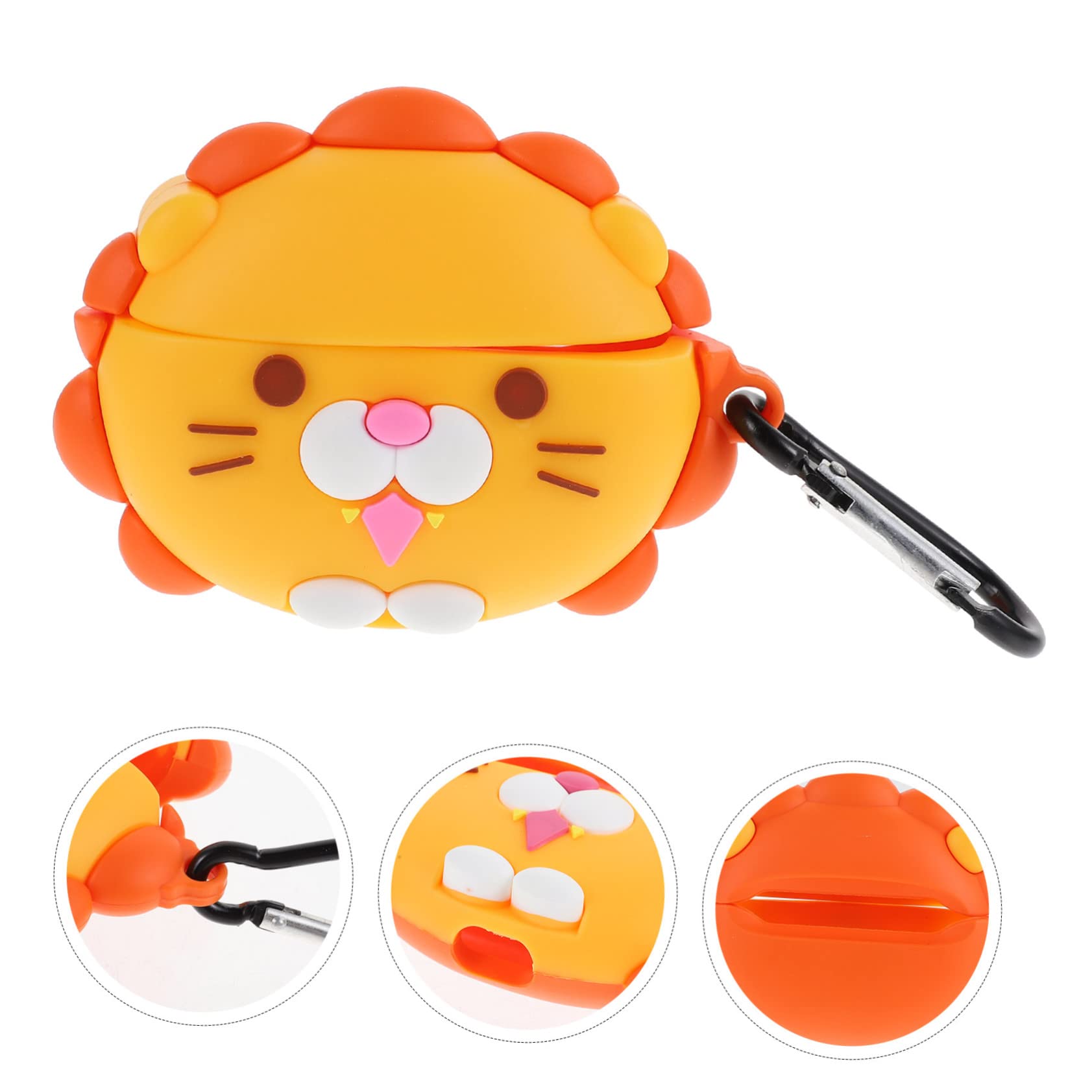 Gadpiparty 3-Pack Cute Headphone Case - Protective Storage Box for Earbuds, AirPods, Wireless Headphones | Travel, Gym, School Accessory Organizer