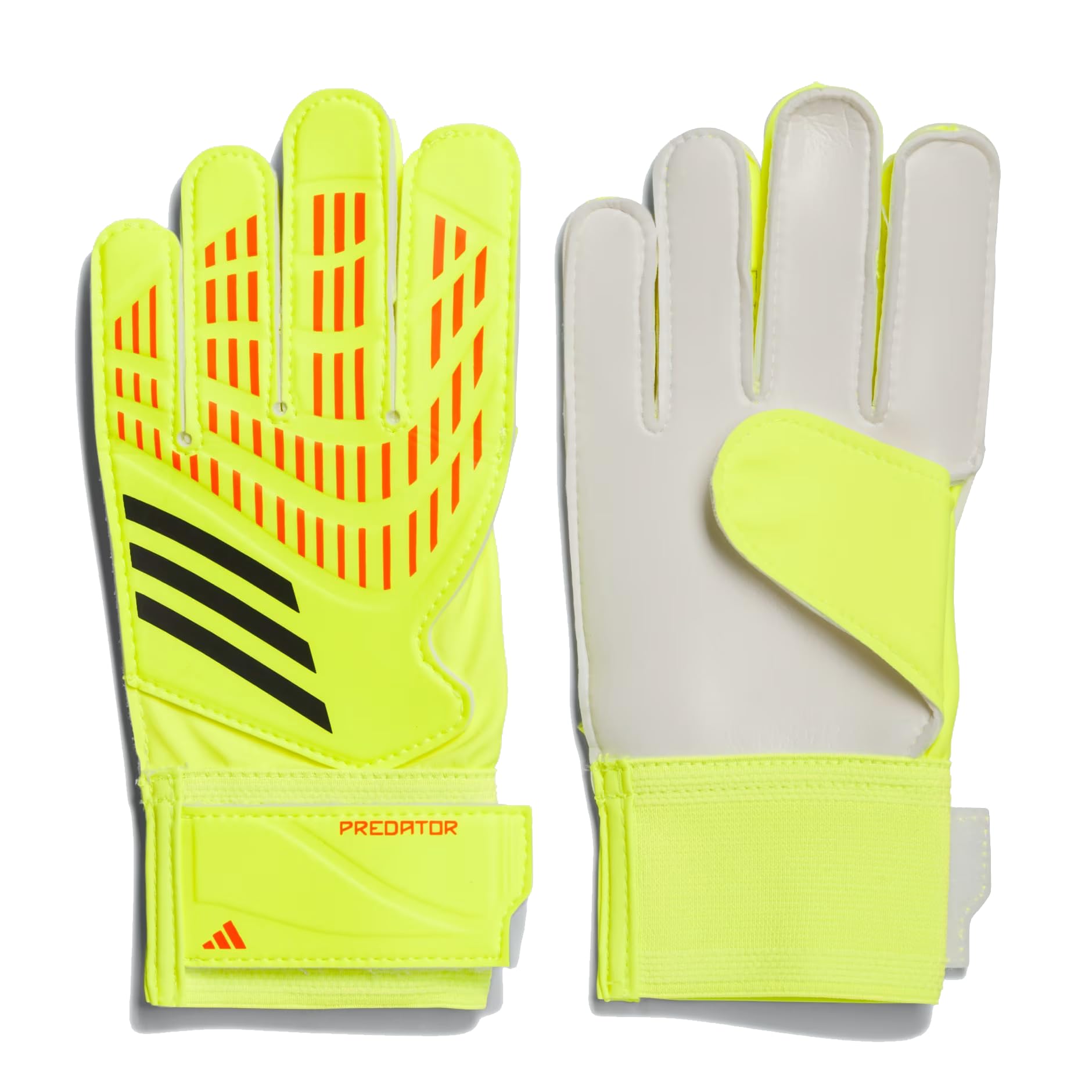 Adidas Predator Goalie Gloves for Soccer Training - Professional Goalkeeper Gloves with Grip & Protection - Perfect for Match Play, Practice, and Goalkeeper Drills