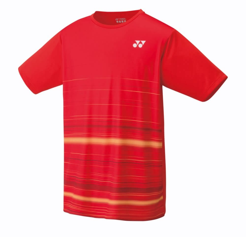 Yonex 16368 Men's Badminton Shirt - Lightweight Breathable Performance Jersey for Badminton & Tennis Players - Perfect for Tournaments & Training Sessions