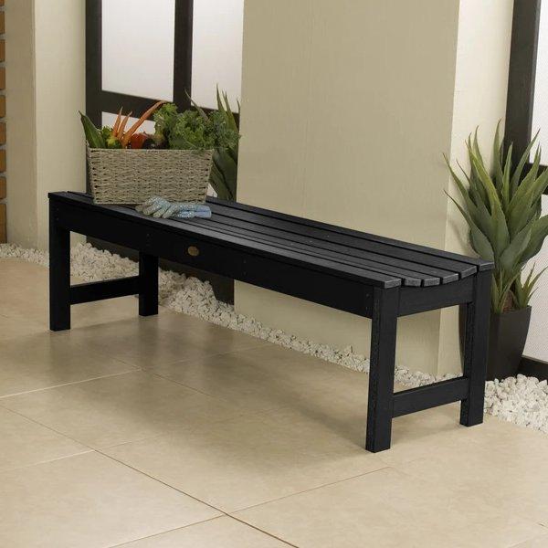 Lehigh Backless Synthetic Wood Picnic Bench - Durable Outdoor Dining Table for Patio, Garden & Park - Perfect for BBQs, Camping & Family Gatherings