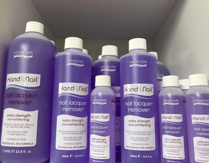 Acetone Nail Polish Remover for Natural Look - Fast & Gentle Nail Lacquer Remover - Perfect for Manicures, Pedicures & At-Home Nail Care