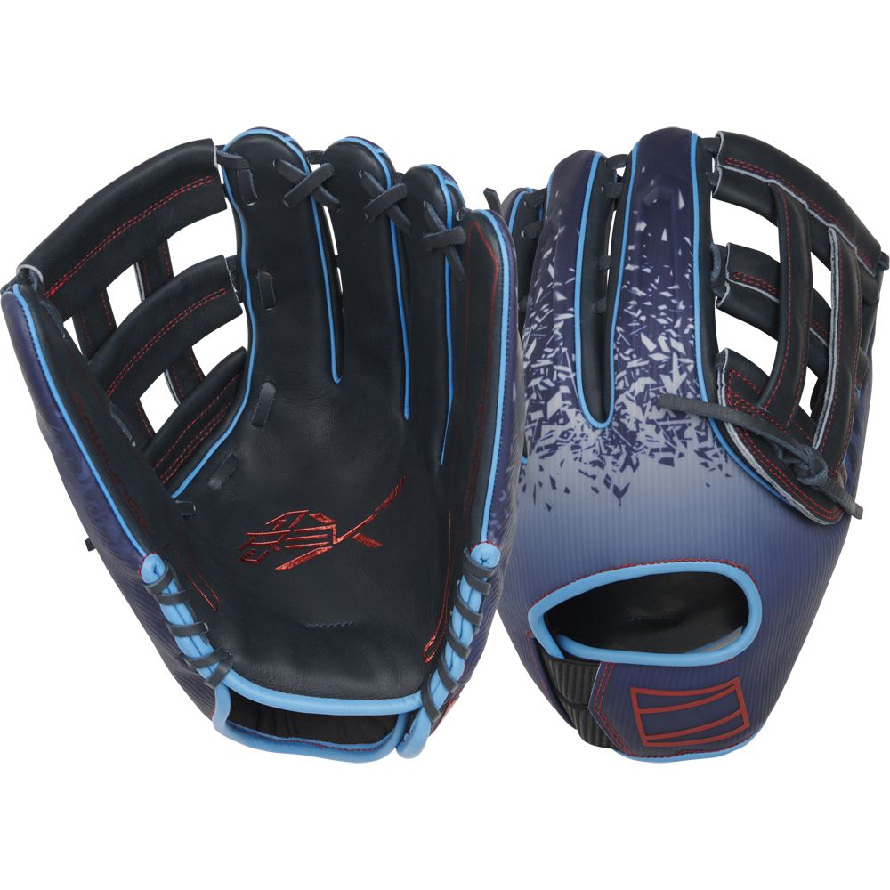 Rawlings REV1X 12.75 Inch Baseball Glove for Adults - RREV3039 6N | Premium Leather Fielding Glove for Baseball Players, Ideal for Training & Games
