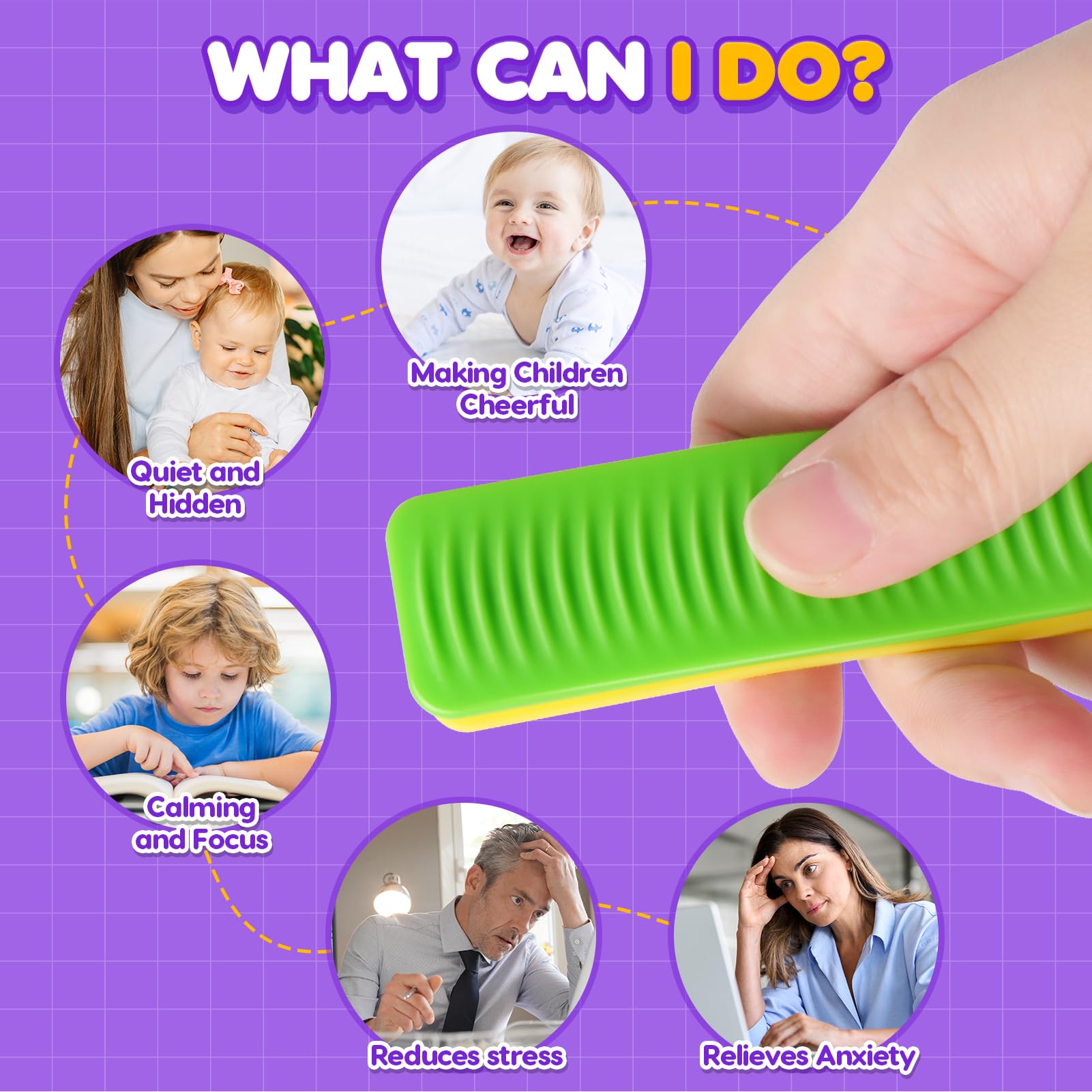 8 Pack Textured Suction Fidget Toys for Kids & Adults - Sensory Stickers for Autism, Anxiety Relief - Classroom & Office Stress Reducers - Easter Basket Stuffers - Perfect for Calming, Focus & Sensory Play