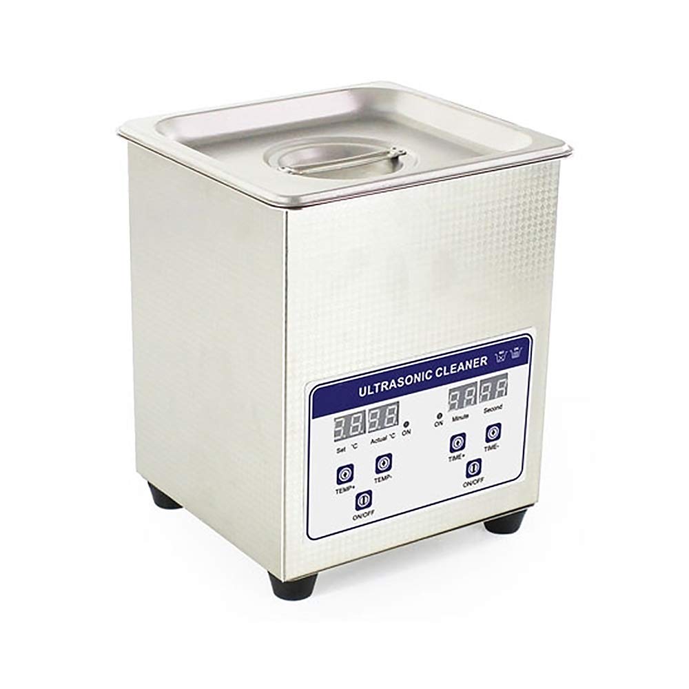 ATO 2L Ultrasonic Cleaner with Timer & Heater - 110V Portable Jewelry Cleaner for Glasses, Watches, Dentures - Perfect for Home & Professional Jewelry Cleaning