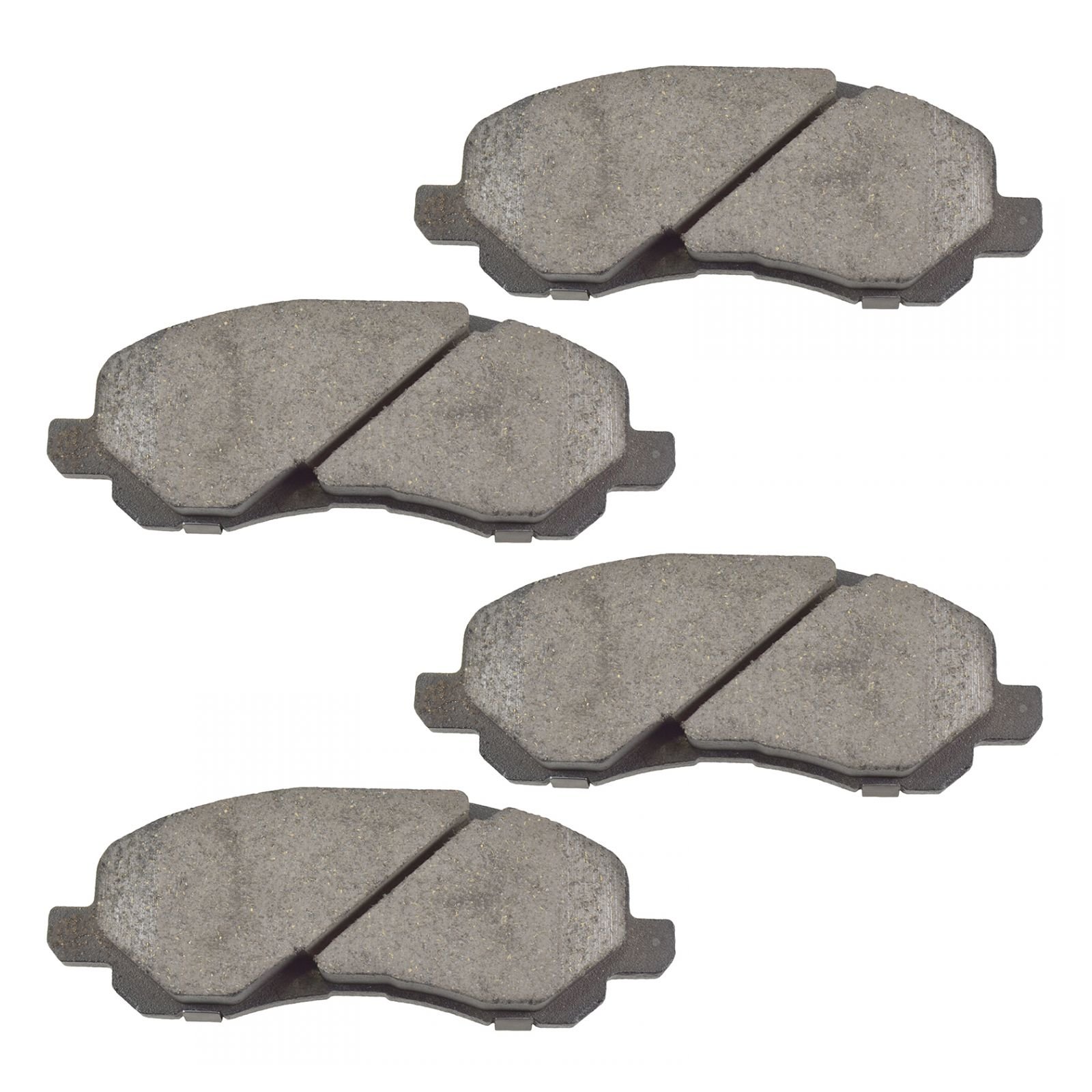 High-Performance Front Ceramic Brake Pads & Rotor Kit Set for Dodge Mitsubishi Car SUV - Perfect for Daily Commuting & Off-Road Adventures