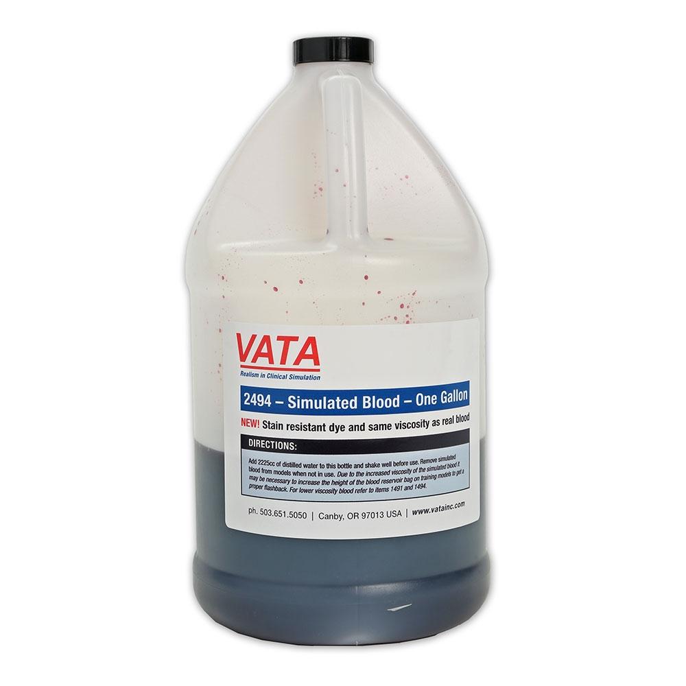 1 Gallon Fake Blood for Halloween & Theater - Same Viscosity as Real Blood - Perfect for Horror Movies, Haunted Houses & Special Effects Makeup